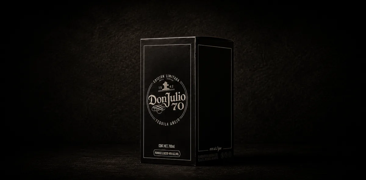 Estuche de Don Julio 70, vista 2