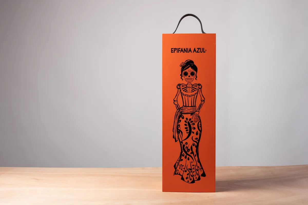 Estuche de Dos Artes — Epifanía Azul · Catrina, vista 1